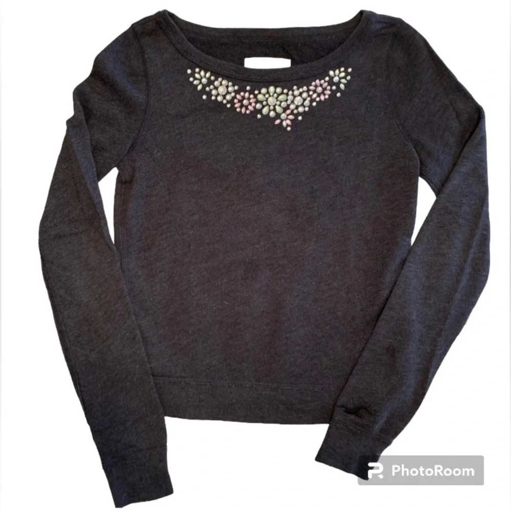 Hollister Sweatshirt with Gemstones Size XS